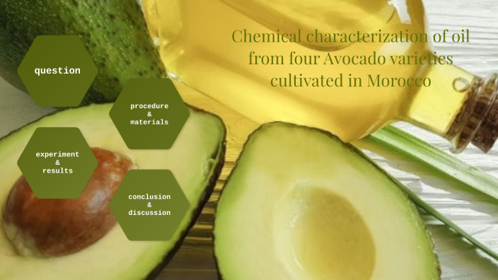 Chemical Characterization Of Oil From Four Avocado Varieties Cultivated ...