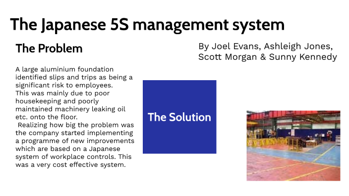 japanese management system presentation