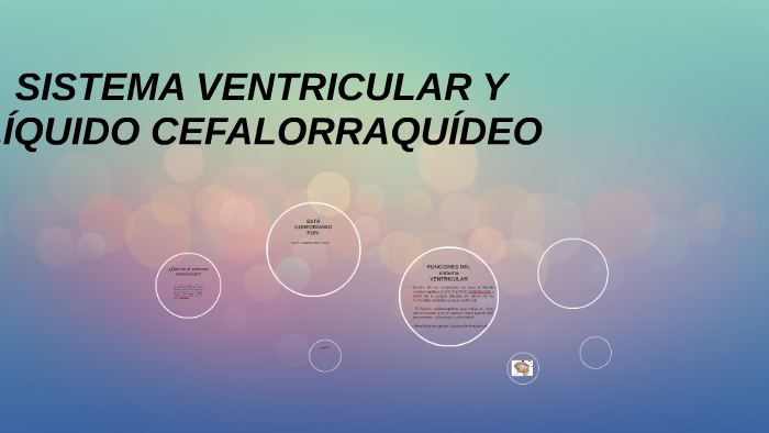 Sistema Ventricular Y Liquido CefalorraquÍdeo By Andres Luna 6825