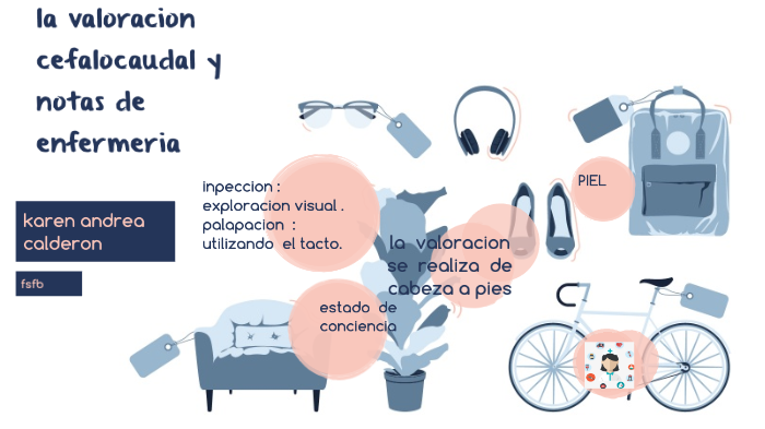 La valoracion cefalocaudal de un paciente y notas d e enfermeria by