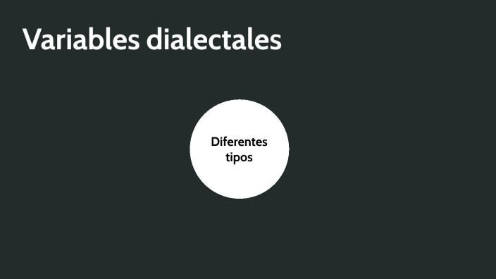 Variables lingüisticas by samantha albarran on Prezi