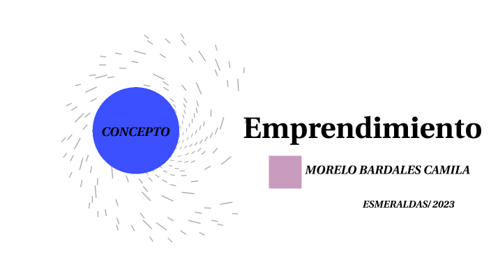 Emprendimiento by CAMILA DEL CARMEN MORELO BARDALES on Prezi