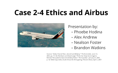 ethics and airbus
