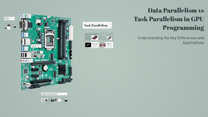Data Parallelism vs Task Parallelism in GPU Programming by Chandana C M ...