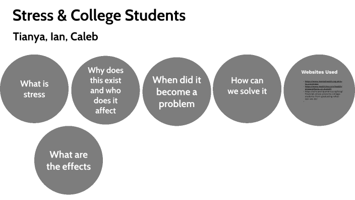 Stress in college students by Caleb Brown on Prezi