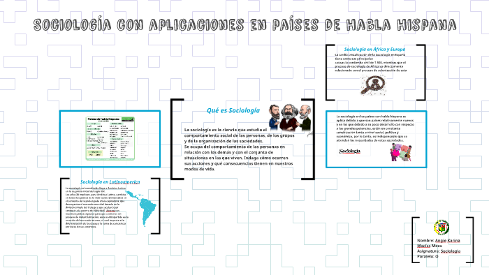 Sociología con aplicaciones en países de habla hispana by Angie Karina ...