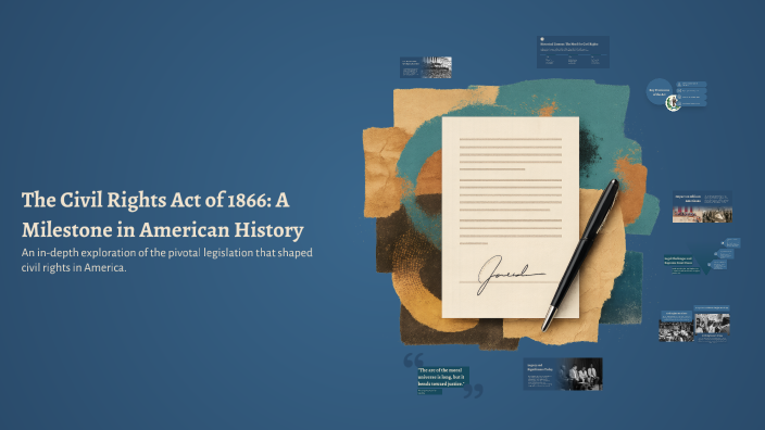 The Civil Rights Act of 1866: A Milestone in American History by ...