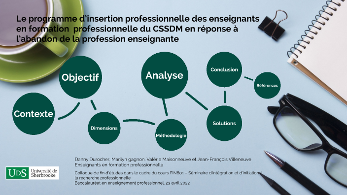 Le programme d’insertion professionnelle des enseignants en formation ...