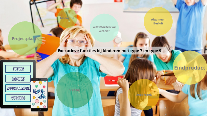 Executieve functies bij kinderen met type 7 en type 9 by Marie Van de