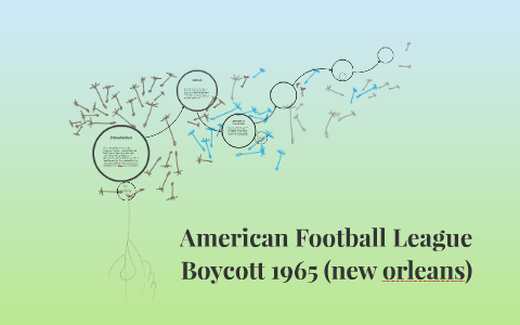 American Football League Boycott 1965 (new orleans) by cj young on Prezi