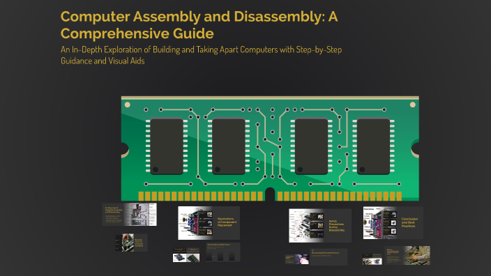 Computer Assembly and Disassembly: A Comprehensive Guide by Christopher ...