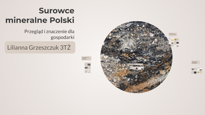 Surowce mineralne Polski by xejv on Prezi