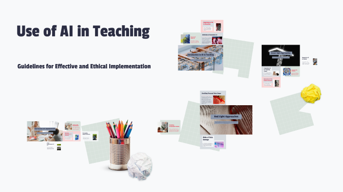 Use of AI in Teaching by Dominic Nice on Prezi