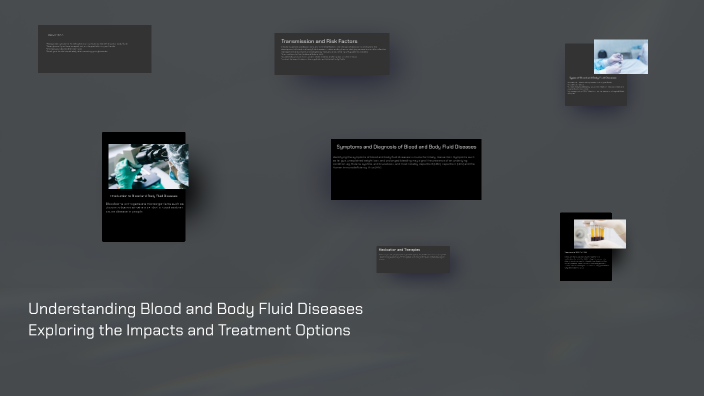 Image showcasing Understanding Blood and Body Fluid Diseases by Chara MATAAFA on Prezi