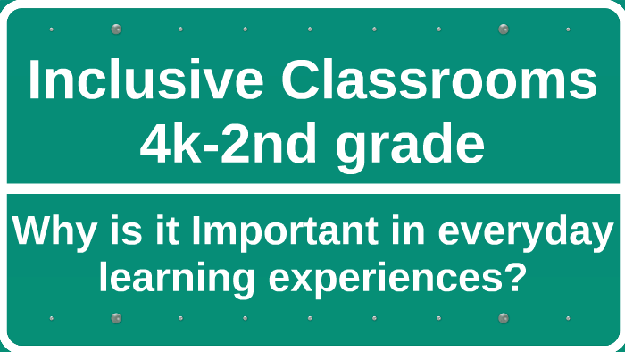Inclusive Classrooms by Megan Probert on Prezi