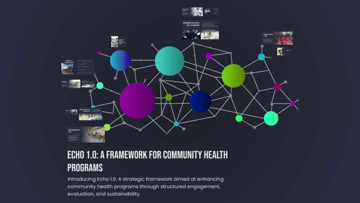 Echo 1.0: A Framework for Community Health Programs by Matt Rapetski on ...
