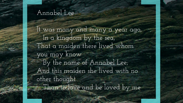 annabel lee poem analysis essay