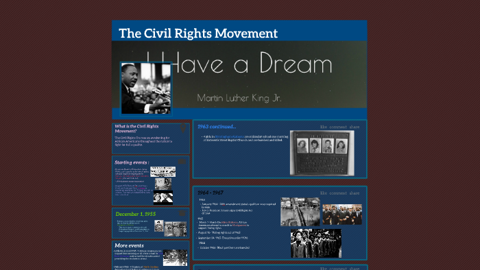 The Civil Rights Movement by Alexis Valencia on Prezi