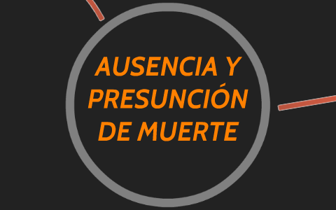 AUSENCIA Y PRESUNCIÓN DE MUERTE By Sarahi Nayeli Enriquez Castro On Prezi