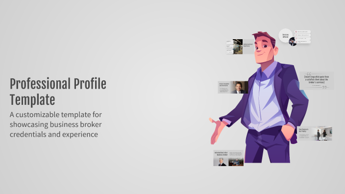 Simple Profile Professional Professional Profile Template by Doreen Lyn on Prezi