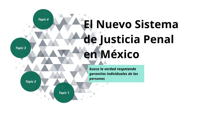 El Nuevo Sistema De Justicia Penal En México By Luis Enrique Cabrera On ...