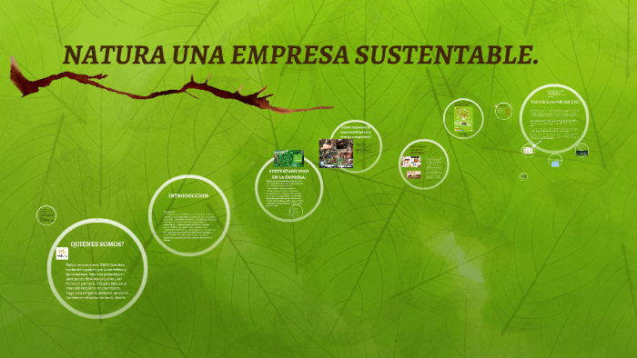 NATURA UNA EMPRESA SUSTENTABLE. by abigail sanchez on Prezi Next