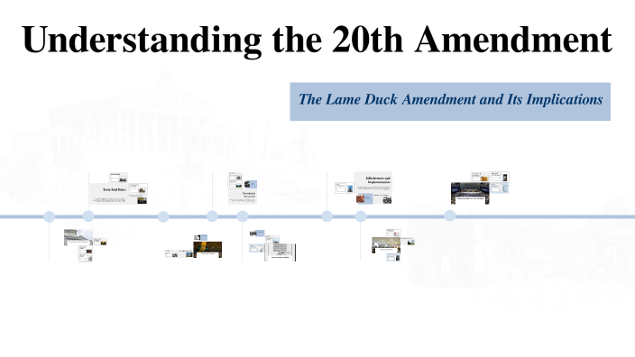 Understanding the 20th Amendment by Tyler Saberola on Prezi