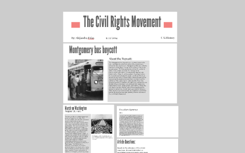 The Civil Rights Movement by Alejandra Frias on Prezi