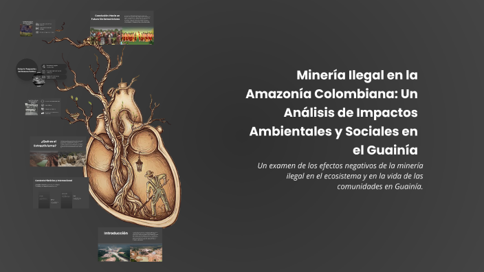 Minería Ilegal en la Amazonía Colombiana: Un Análisis de Impactos ...