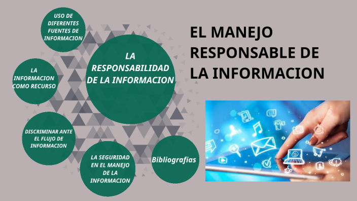 El Manejo Responsable De La Informacion By Bryan David Molina Diaz