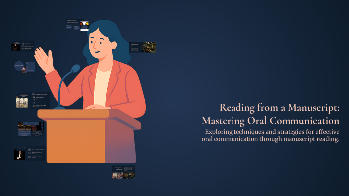 Reading from a Manuscript: Mastering Oral Communication by John Melvin ...