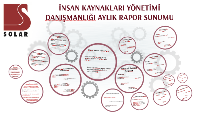 İNSAN KAYNAKLARI YÖNETİMİ DANIŞMANLIĞI AYLIK RAPOR SUNUMU by Hayriye ...