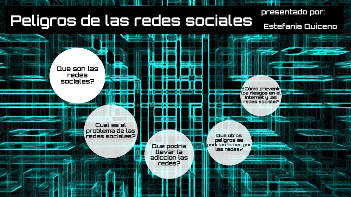 Peligros de las redes sociales by ESTEFANIA QUICENO SALAZAR on Prezi