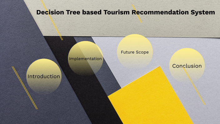 decision tree based tourism recommendation system