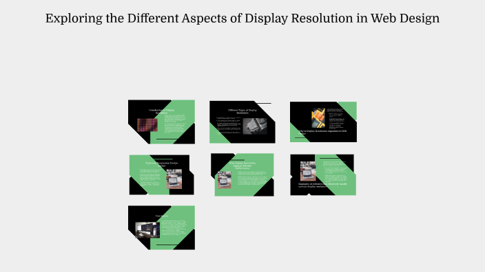 Exploring the Different Aspects of Display Resolution in Web Design by ...