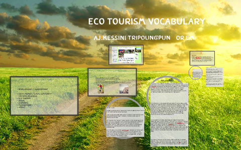 eco tourism vocabulary