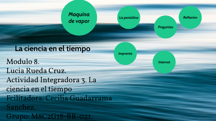 La ciencia en el tiempo by lucia rueda on Prezi