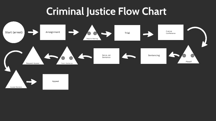 Criminal Justice Flow Chart By Brendan Roderick