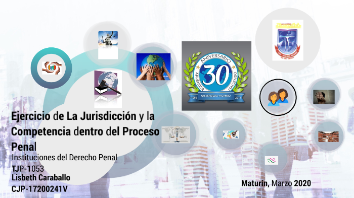 Ejercicio De La Jurisdicción Y La Competencia Dentro Del Proceso Pena ...