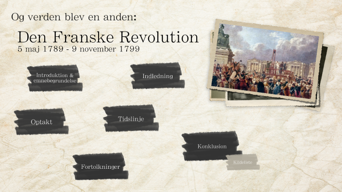 Den Franske Revolution By Malou Sørensen On Prezi