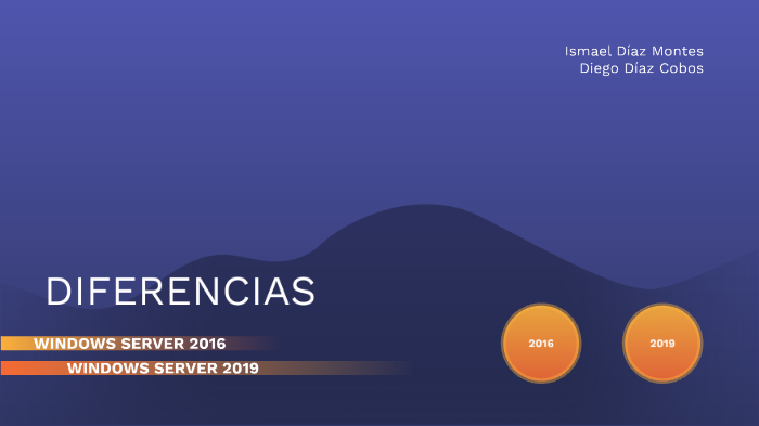 Diferencias Windows Server 2016 Y 2019 By Ismael Díaz On Prezi 8407