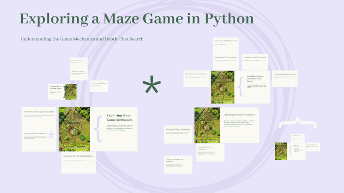 Exploring a Maze Game in Python by deepthi a on Prezi
