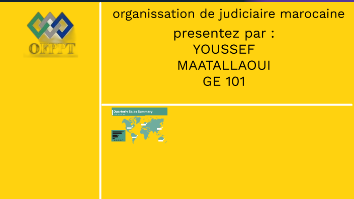 Organisation judiciaire marocaine by YOUSSEF MAATALLAOUI on Prezi