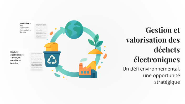 Gestion et valorisation des déchets électroniques by Lamis Abseoui on Prezi