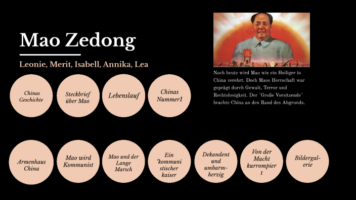 Mao Zedong by Lea Janke on Prezi