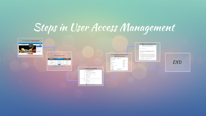 Steps in User Access Management by Jay Lee on Prezi