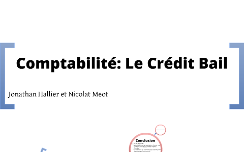 Créditbail définition comptable