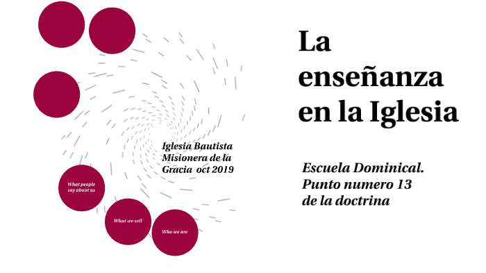 La enseñanza en la Iglesia y la gran comisión by andrey alvarez on Prezi