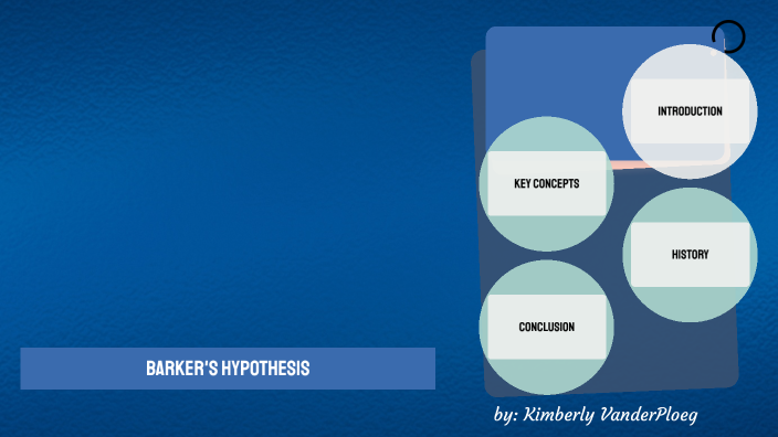 barker hypothesis pdf