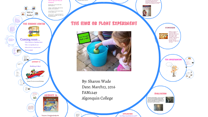The Sink or Float Preschool Experiment by Sharon Wade on Prezi Next